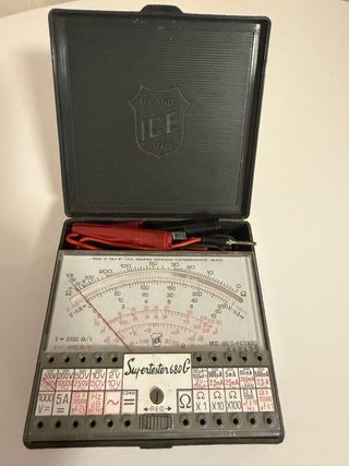 Multímetro Analógico ICE Supertester 680 G