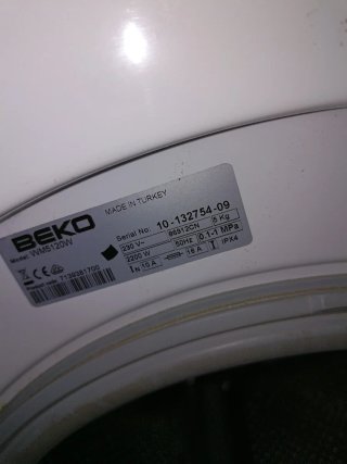 Lavadora Beko 5kg 1200 rpm