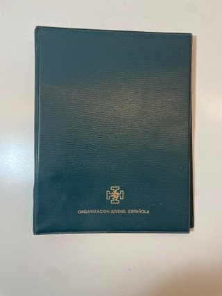 Guión Banderín OJE y Carpeta 1974