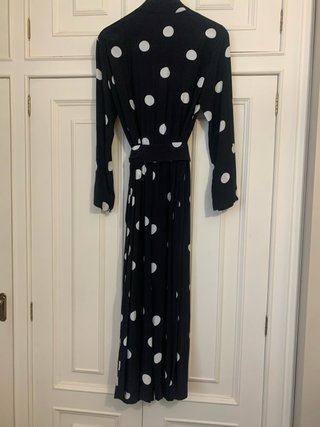 Peto lunares blanco y negro Talla L
