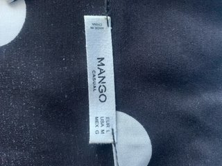 Peto lunares blanco y negro Talla L