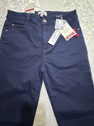 Pantalones Cortefiel Azul Talla M