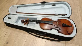 Viola 13 con arco y funda