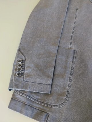 Americana gris hombre