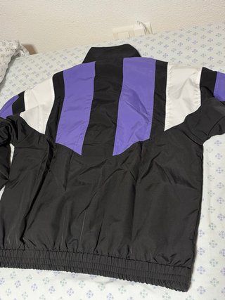 Chaqueta Retro Real Madrid Adidas Morado