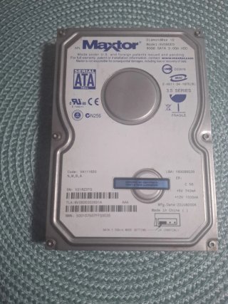 Disco Duro Maxtor 80GB SATA 3.0Gb