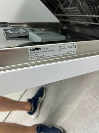 Lavavajillas Sauber Blanco