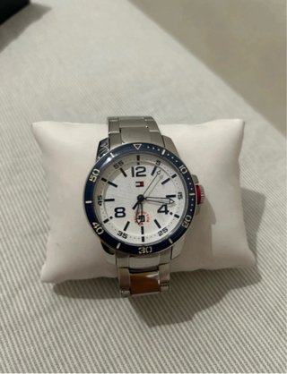 Reloj Tommy Hilfiger Plateado y Azul