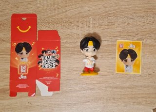 Figura Tiny Tan BTS Jin McDonald's
