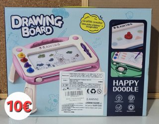 Mesa Pizarra Dibujo Magnética Infantil 10€