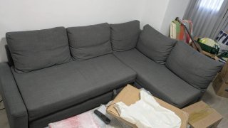 Sofá Cama Gris Ikea Friheten Chaise Longue Alcorcó
