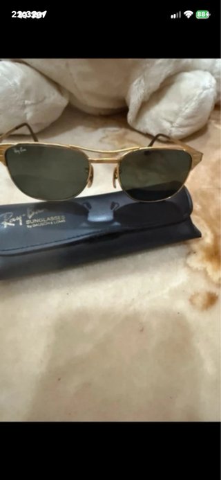 Gafas de sol Ray-Ban doradas