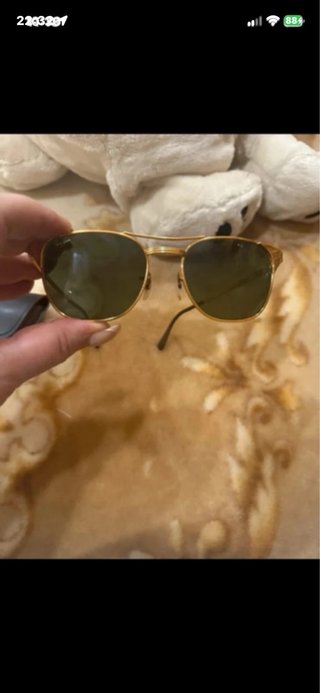 Gafas de sol Ray-Ban doradas