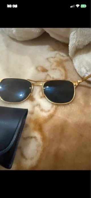 Gafas de sol Ray-Ban doradas