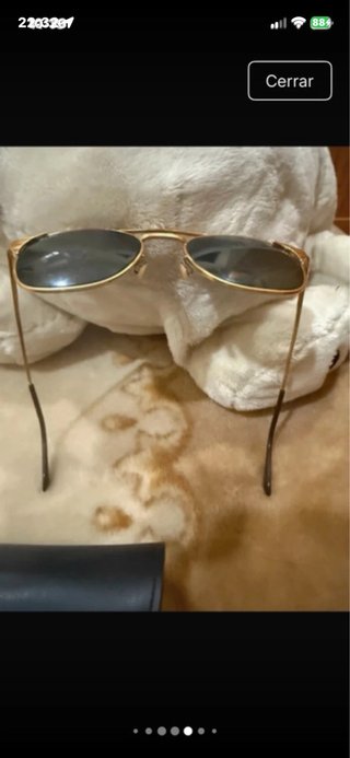 Gafas de sol Ray-Ban doradas