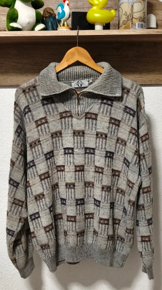 Jersey Vintage G. PISANO Cuello Alto
