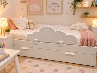 Barandilla de seguridad para cama infantil