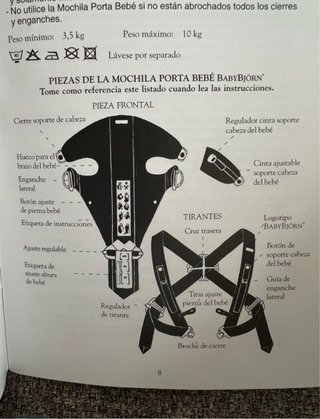 Mochila Portabebés BabyBjörn Original