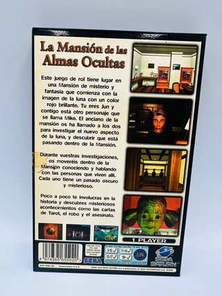 La Mansion de las Almas Ocultas Sega Saturn ESP