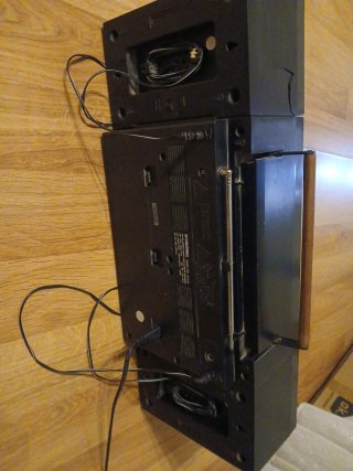 Radiocasete International Vintage Doble + cintas
