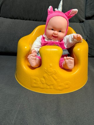 Asiento de Bebé Bumbo Amarillo