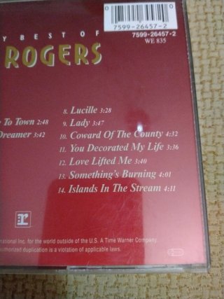 CD KENNY ROGERS - The Very Best Of