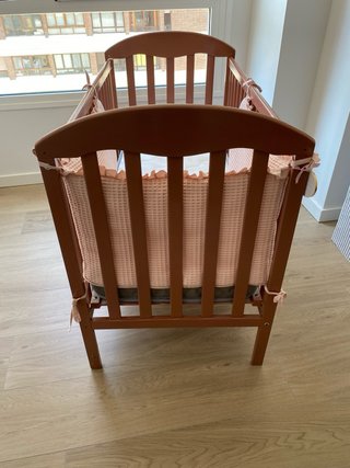 Cuna de Madera con Colchón