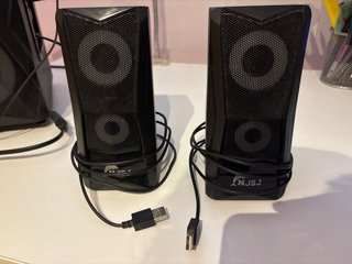 Altavoces NJSJ H003 2.1 con subwoofer – Funcionan