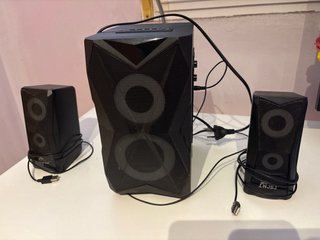 Altavoces NJSJ H003 2.1 con subwoofer – Funcionan
