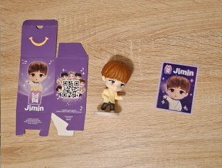 Figura Tiny Tan BTS Jimin McDonald's