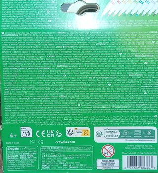 Marcadores de Tecido Crayola - Pack 10