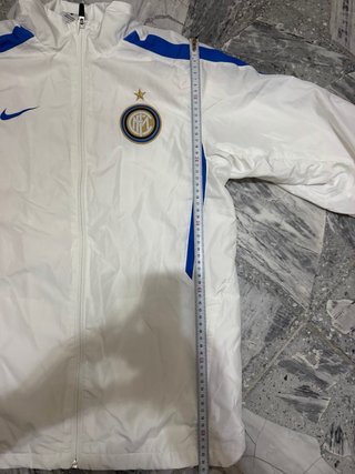 Chaqueta Nike Inter de Milán blanca y azul