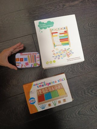 Set de 3 Juegos Educativos Matemáticos