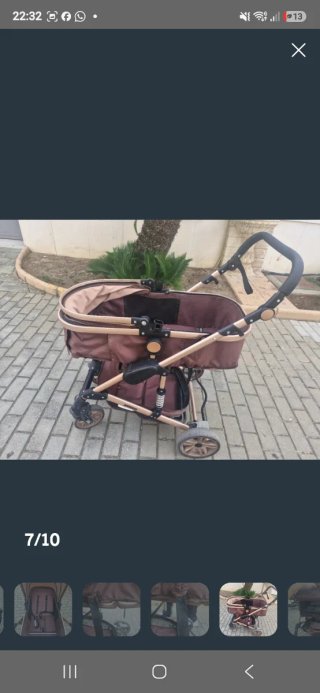 Carrito de bebé 2 en 1: Capazo y Silla