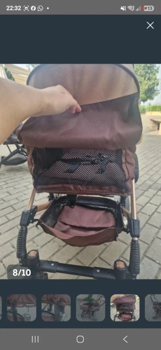 Carrito de bebé 2 en 1: Capazo y Silla