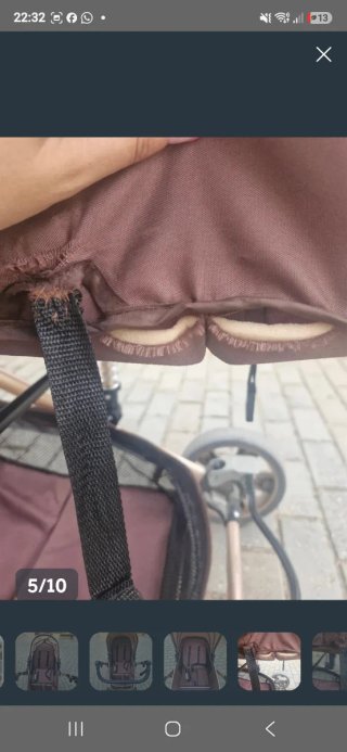 Carrito de bebé 2 en 1: Capazo y Silla