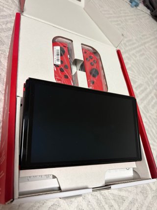 Nintendo Switch OLED Edición Mario Roja