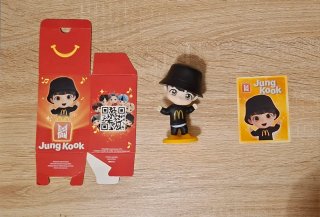 Figura Tiny Tan BTS Jung Kook McDonald's