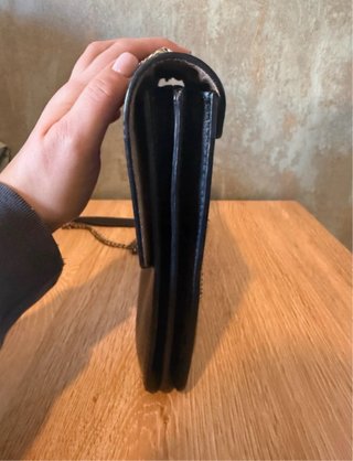 Bolso Tous de piel bandolera negra