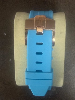 Reloj MOD estilo Aud Piq R.Oak ac rosa caucho azul