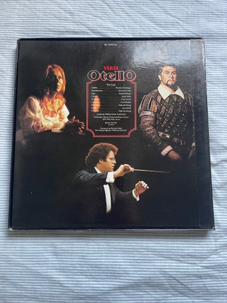 Giuseppe Verdi – Otello · Plácido Domingo · 3 LP