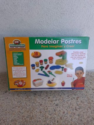 Juego de modelar postres