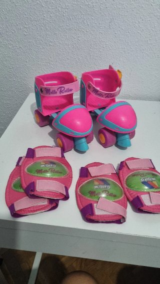 Patines de aprendizaje extensibles talla 23 24 25