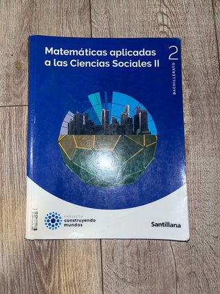 Matemáticas aplicadas a las Ciencias Sociales I...