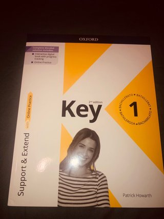 Key for primero de bachillerato