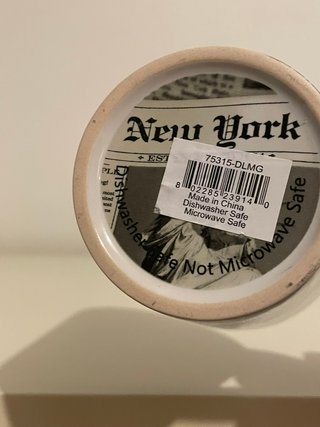 Taza de New York