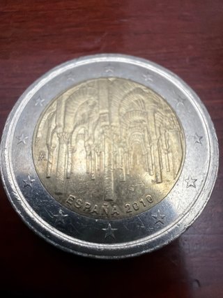 Moneda 2 Euros España 2010 Mezquita Córdoba