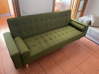 Sofá Cama Sklum Verde