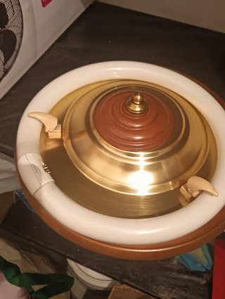 Lámpara de techo circular