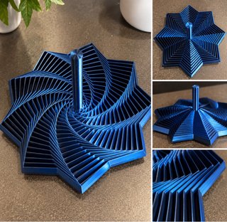 Fidget Sensorial 3D Azul